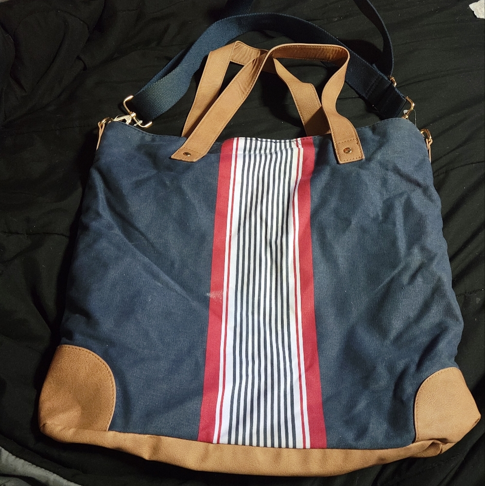 Blue Merona Large tote bag